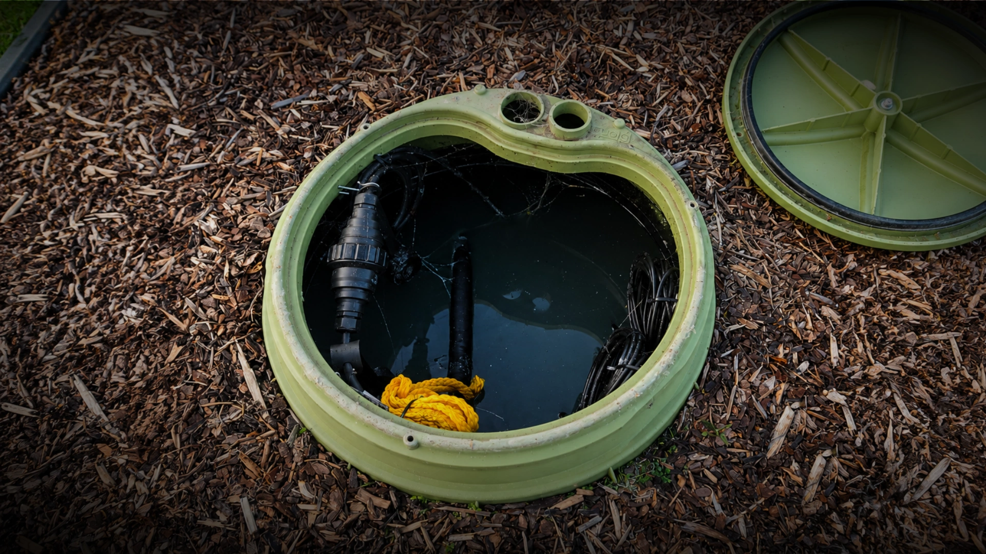 Grease trap being cleaned and serviced at a Napier commercial kitchen
